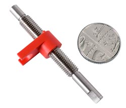 Precision miniature cold rolled lead screws and nuts