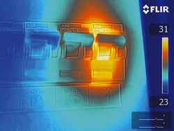 Thermal imaging camera with multi spectral dynamic imaging