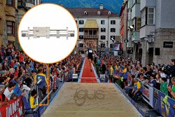 igus linear guides used in long jump competitions