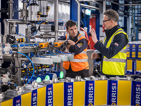 Guy Martin revisits Morris Lubricants factory for new video series