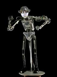 RoboThespian robot uses Festo fluidic muscles