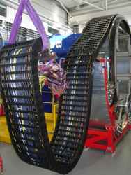Energy chains and cables used in giant astronomical telescope