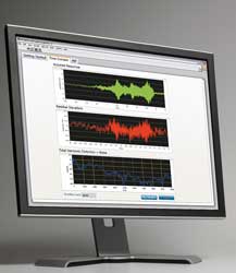 Enhanced software for noise frequency response analysis
