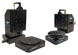 New direct-drive rotary and linear nanopositioning stages