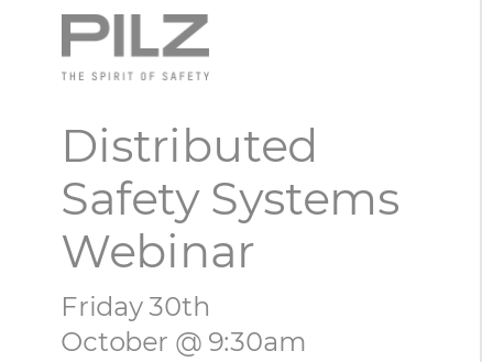 Distributed safety systems webinar 30th October 0930