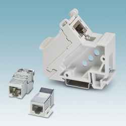 Robust RJ45 modules for industrial applications
