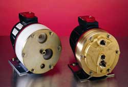 Positive displacement pumps handle high-temperature glue