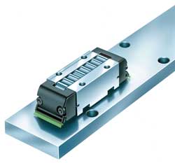 Linear recirculating roller guides available from stock