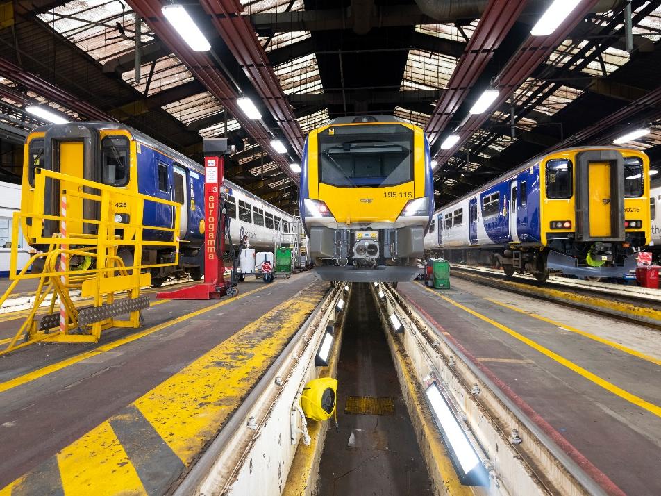 Rail depot transformed to boost maintenance capacity