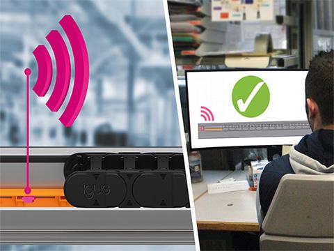 Contactless system monitoring for predictive maintenance