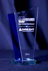 Mouser Electronics named Best Global Distributor by Digilent