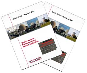New brochure: motors for nuclear applications