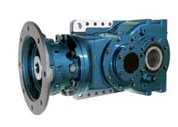 Hybrid gearboxes use planetary and helical bevel technologies