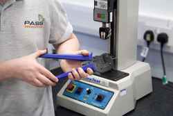 Calibrating crimp tools, torque wrenches and weighing scales