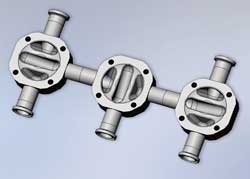 Clever design halves the number of valves required