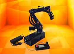 Low-cost robolink robot arm in a compact design