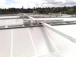 Customised actuators keep Centre Court roof locked in place