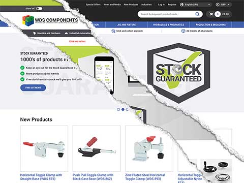 New WDS website makes it even easier to specify standard parts