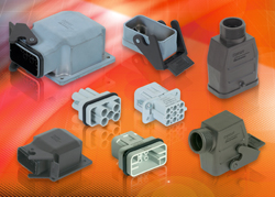 Heavy-duty connectors suit motors and machinery