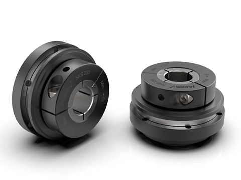 Compact safety coupling for high disengagement torques