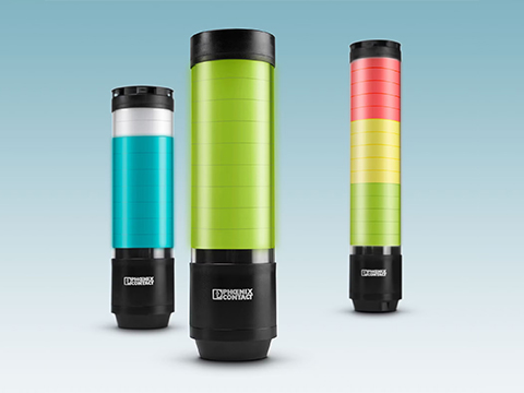 New configurable signal towers with IO-Link interface