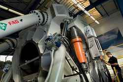 Bearing test rig for wind power applications now operational