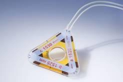 HBM K-OR optical strain gauge rosette is ultra-compact