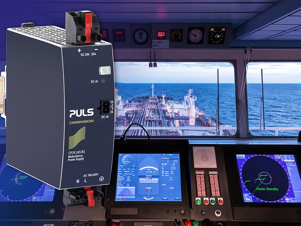 DIN-Rail power supply for marine applications launched