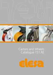 New Elesa catalogue - industrial castors and wheels