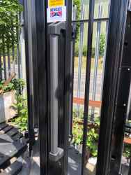 Elesa supplies rugged handles for Newgate security gates