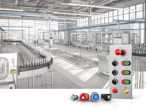 EAO provides high-performance HMI solutions for food and beverage machinery