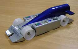 Custom bearings help car win F1 in Schools World Final