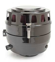 High-efficiency air filter reduces noise of marine engines