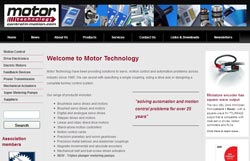 New website for servo and automation products and technologies