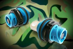 Plastic connectors for lower-specification military applications