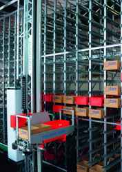 Lenze drives in viastore storage & retrieval system
