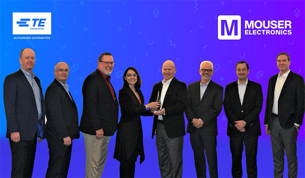 Mouser Electronics named global high service distributor of the year