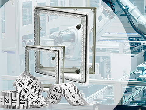 Rugged safety locked transparent covers provide high ingress and impact protection