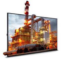 UHD LCD monitors added to 4Diamond Grid pro-display range