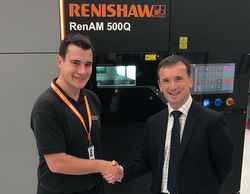 Secretary of State for Wales visits Renishaw's site in Miskin