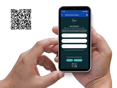 Rokholt Quick Quote app makes sourcing spares simple