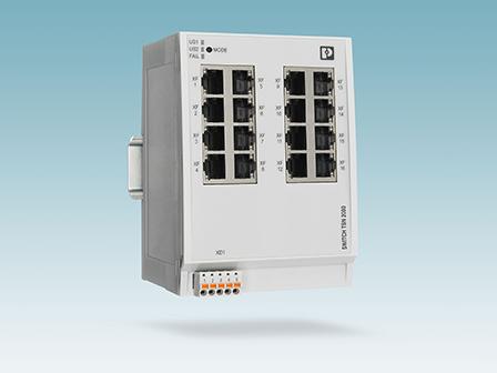 Managed TSN switches for real-time-capable networks