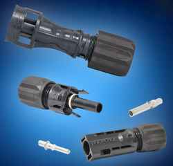 Amphenol Industrial H4 UTX PV connectors available from Mouser