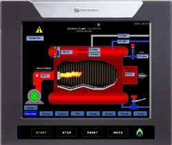 All-in-one PLC + HMI benefits manufacturer of boiler controls