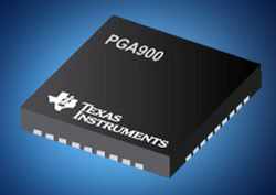 TI PGA900: high-resolution resistive sensing conditioner