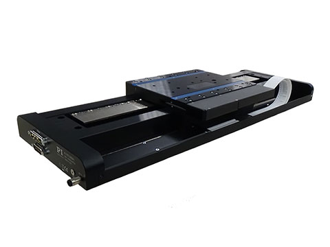 Compact air bearing linear stage for high-precision motion, metrology and scanning applications
