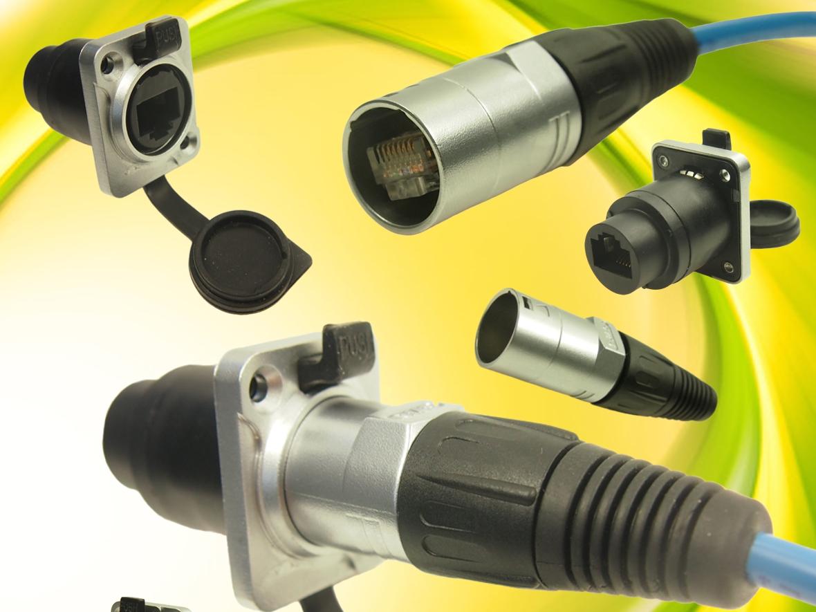 New feedthrough connector and plug carrier protects rugged applications