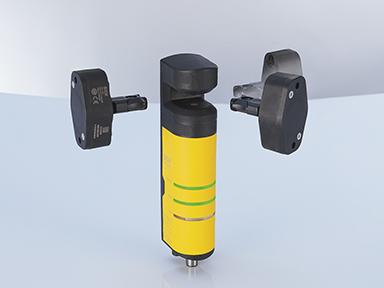 PLe/SIL3 RFID-monitored safety lock with 180° actuator