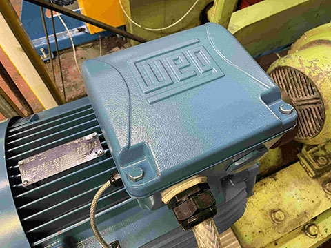 IE4 motor technology helps rubber manufacturer modernise critical production equipment