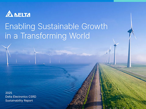 Delta Electronics publishes its second sustainability report